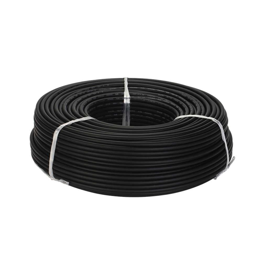 Lengua macarrónica George Stevenson Reino 16mm2 PV Cable Wire [BLACK] – per ft – Total Solar Energy Ltd
