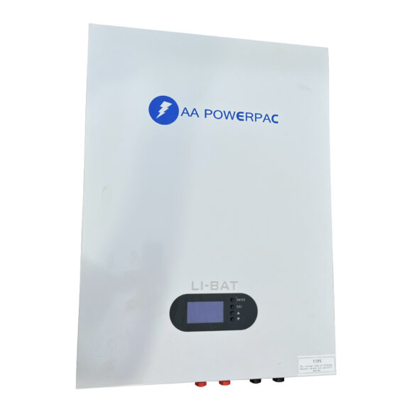 100Ah 5kW | AA Powerpac Solar Lithium Battery 48v | Wall Mount | Smart ...