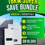 18KW SUPER SAVE BUNDLE - 680KW / MONTHLY