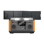 Portable Solar Generator With Panels 600W