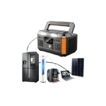 Portable Solar Generator With Panels 600W - Image 7