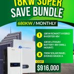 18KW SUPER SAVE BUNDLE - 680KW / MONTHLY