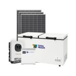 SOLAR FREEZER - PowerFree Heavy Duty Solar Freezer with Complete Installation - 49 CU FT (1388L)