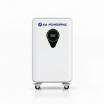 AA Powerpac battery on wheels (White)