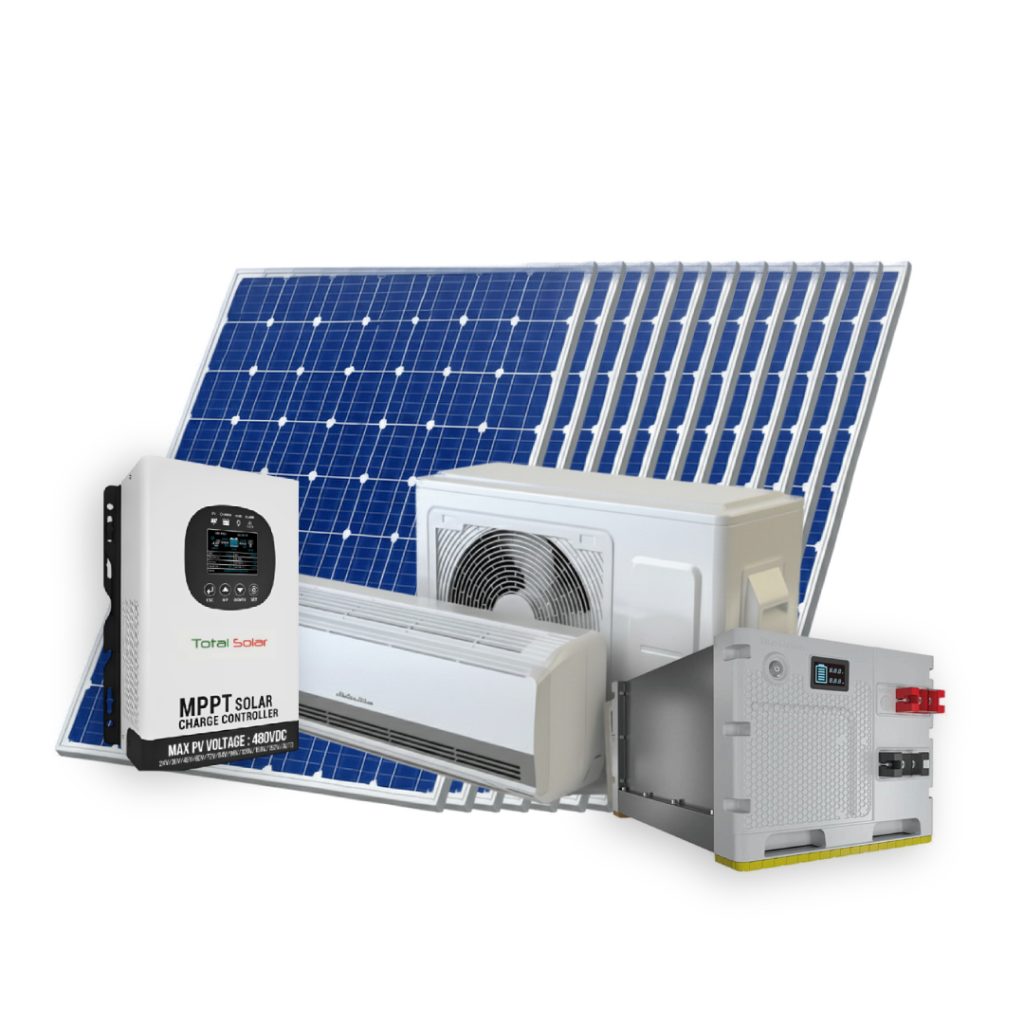36000 BTU SOLAR AIR CONDITIONER UNITS WITH BATTERY BACK UP – Total Solar