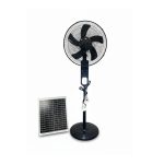 16” Total Solar fan black