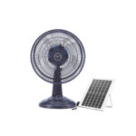 Total Solar desk fan black