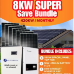 8KW SUPER Save Bundle 420KW / MONTHLY