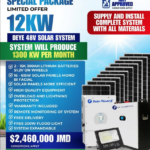 SPECIAL PACKAGE LIMITED OFFER 12KW DEYE 48V SOLAR SYSTEM